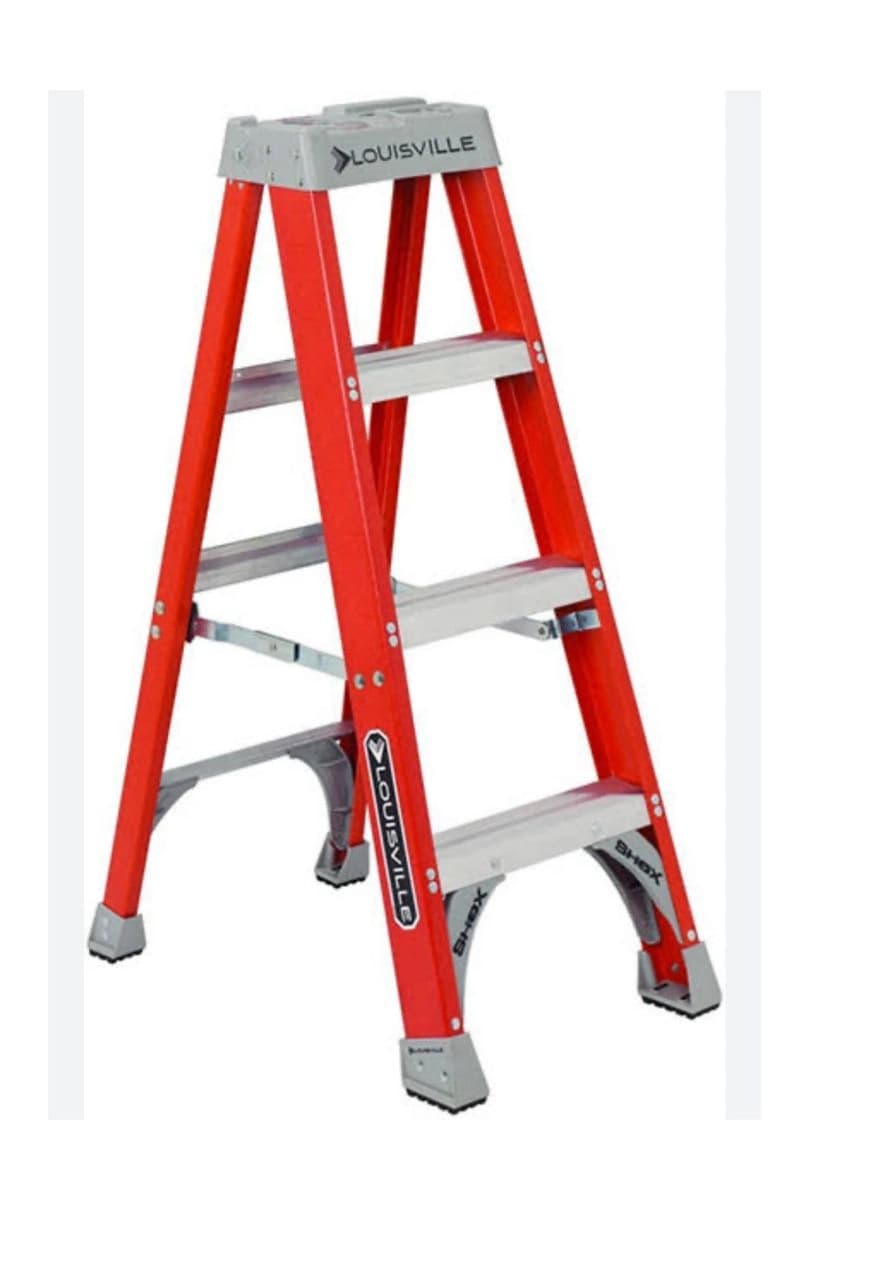 Aluminium and fiberglass step ladders Lagos