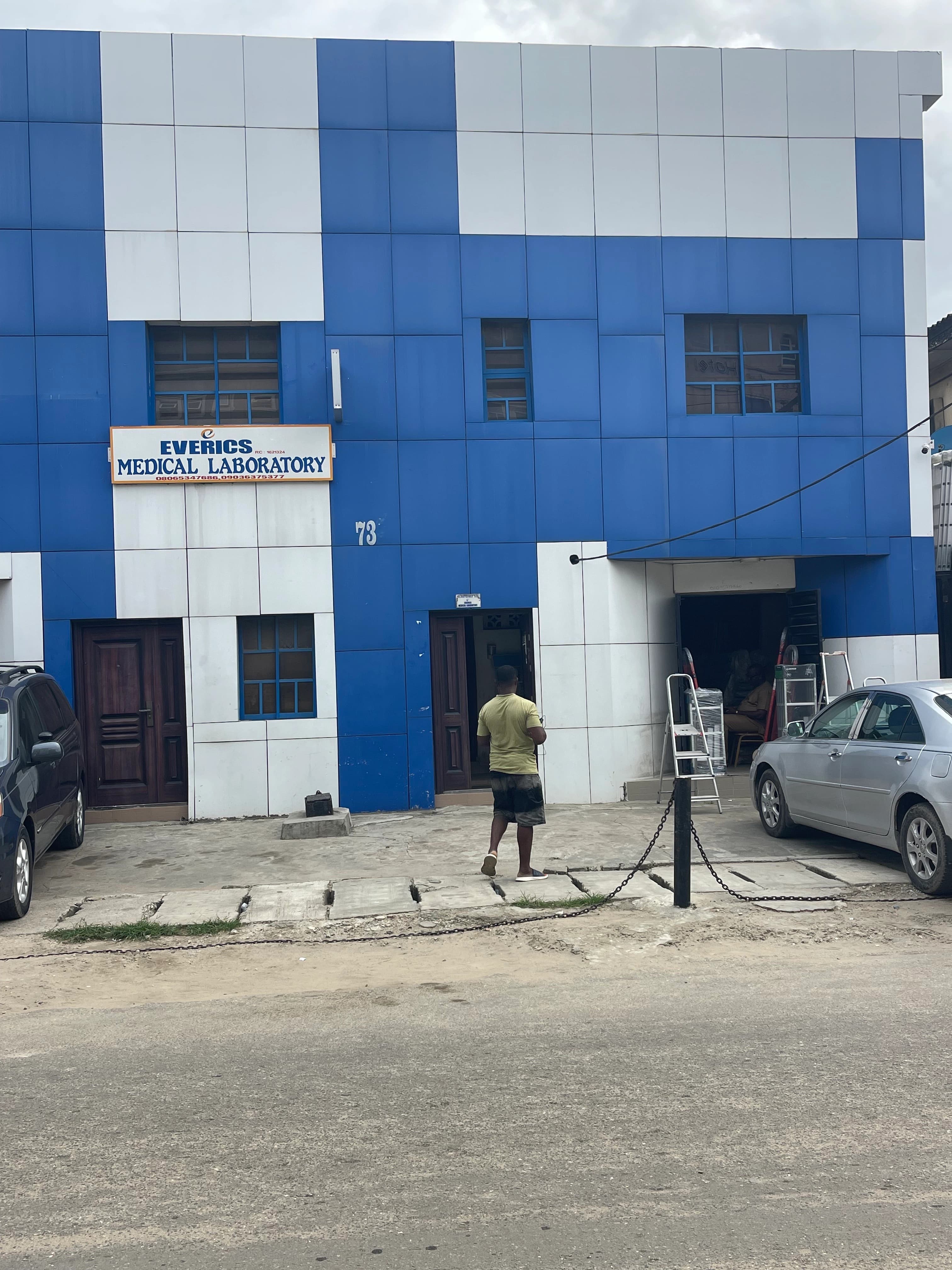 J & L Powertools showroom storefront — 73 Cemetery Street, Yaba, Lagos